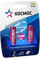 Аккумулятор Космос R6 NI-MN 1500мА.ч BP-2 (блист.2шт) AA картинка 